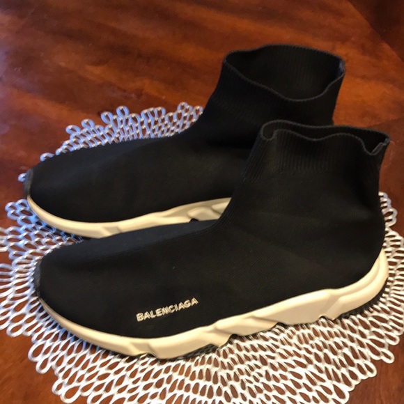 Balenciaga Other - Balenciaga shoes size 11 white with black top